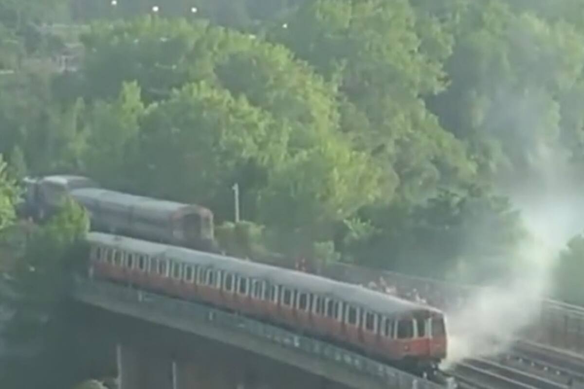 Tren de Massachusetts se incendia y pasajeros escapan por las ventanas