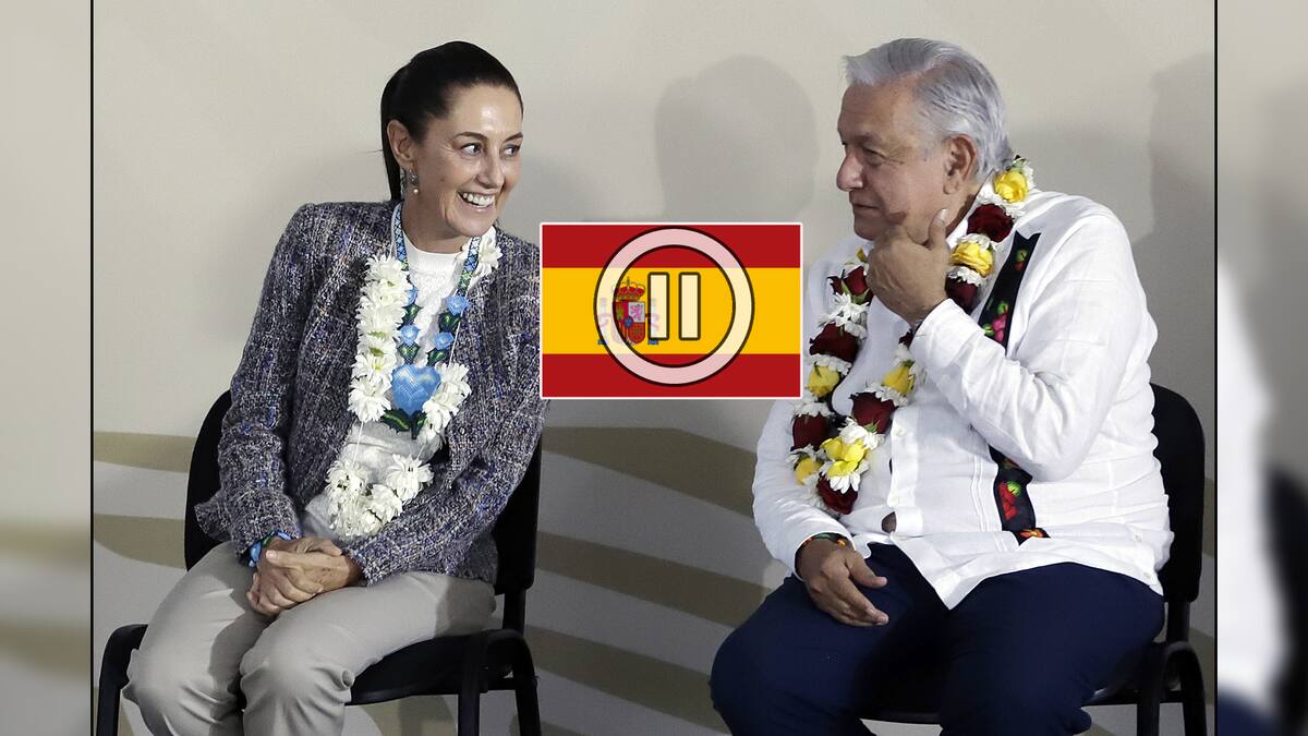 El presidente López Obrador cree que Sheinbaum pueda retomar las relaciones con España.