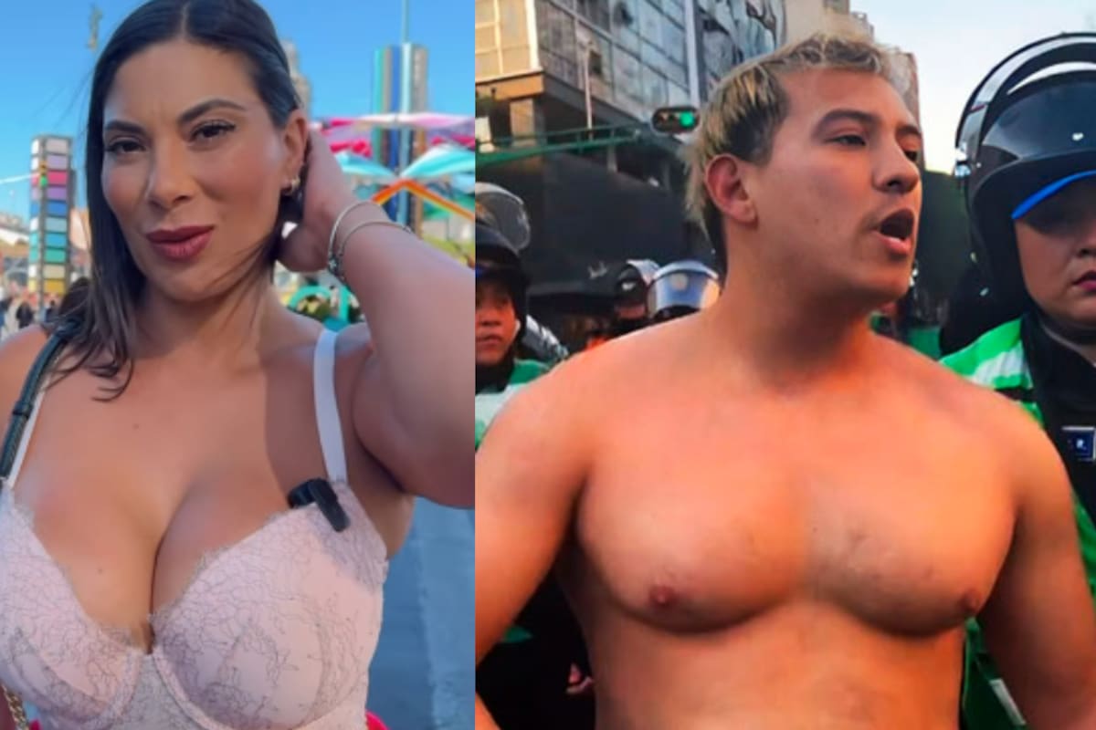 Influencer genera polémica al desear ayudar al hombre que agredió a un grupo de mujeres en la marcha del 8M