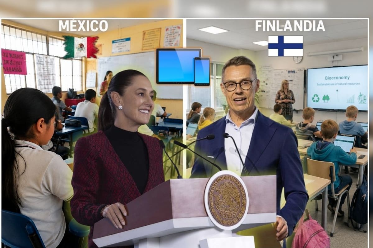 Mientras en México Sheinbaum busca limitar el uso de celulares y tablets en las escuelas, en Finlandia la tecnología se usa como herramienta educativa en clases y se les enseña a regular su propio uso en lugar de prohibirse