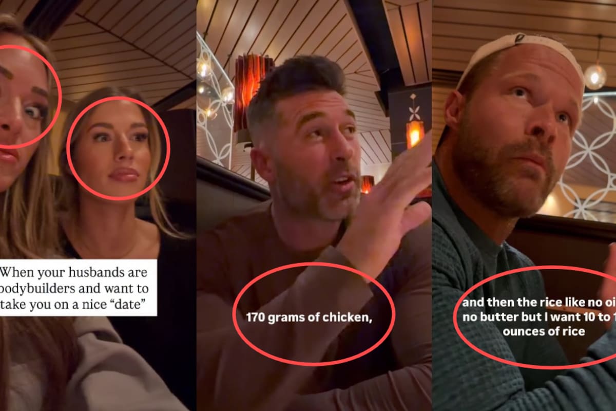 “Es vergonzoso, no disfrutan la comida”: esposas exhiben cómo ordenan sus maridos fisicoculturistas