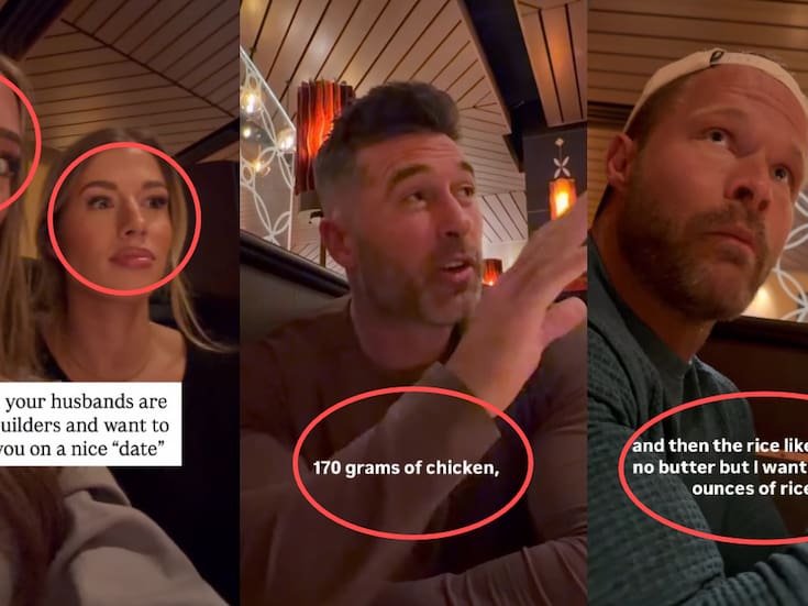 “Es vergonzoso, no disfrutan la comida”: esposas exhiben cómo ordenan sus maridos fisicoculturistas