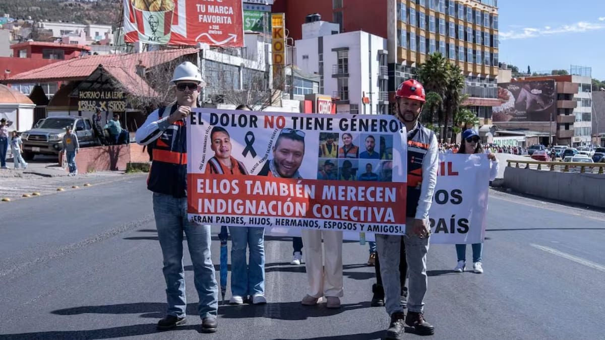 Comunidad minera de Zacatecas realizó marcha pacífica de más de 500 participantes para exigir justicia por asesinato de dos mineros en Sinaloa y reforzar medidas de seguridad en regiones mineras