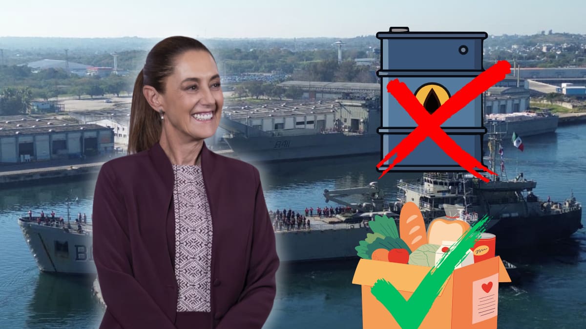 Claudia Sheinbaum DESCARTA envío de petróleo a Cuba, pero anuncia más ayuda humanitaria para la isla; ¿Cuántas toneladas de alimentos están próximos a enviarse a La Habana?
