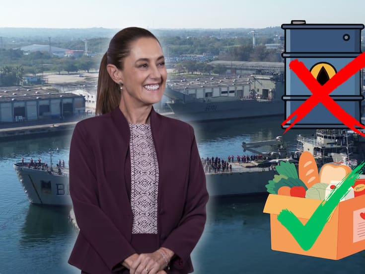 Claudia Sheinbaum DESCARTA envío de petróleo a Cuba, pero anuncia más ayuda humanitaria para la isla; ¿Cuántas toneladas de alimentos están próximos a enviarse a La Habana?