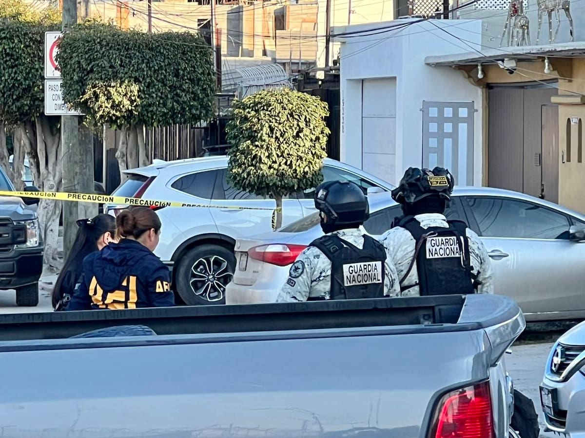 El hecho se registró hoy a pocos metros de la aduana de Otay. Foto: Leonardo González