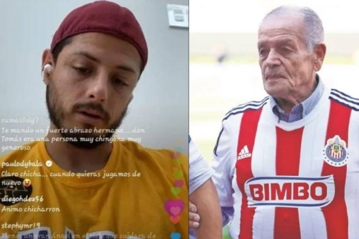 Convivan con sus seres queridos: Chicharito al recordar entre lágrimas a su abuelo