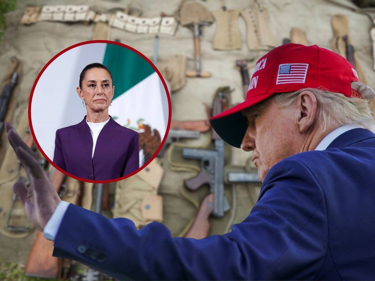 México vs. fabricantes de armas: Gobierno de México hoy presentará su caso contra armerías de EU. | Crédito: REUTERS/EFE/Canva