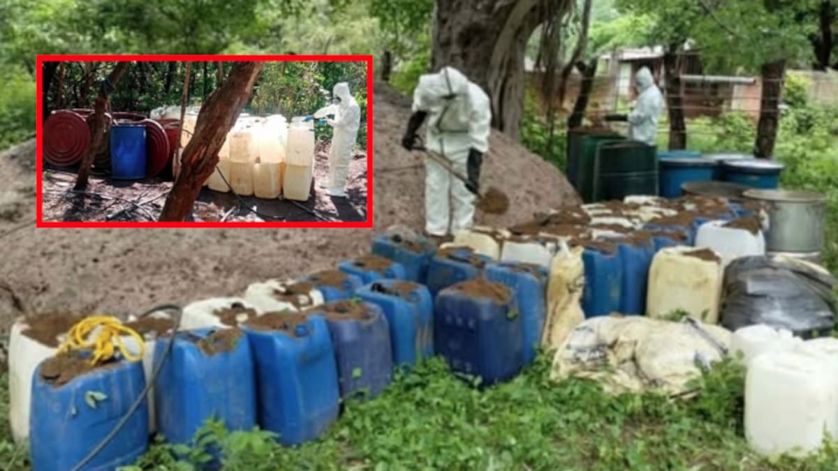 Desmantelan tres zonas clandestinas con químicos tóxicos para fabricar drogas en Culiacán y Mocorito