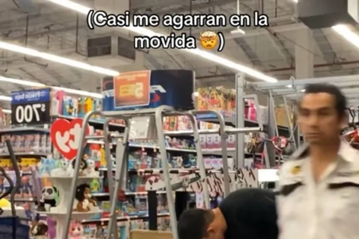 VIDEO: Joven se vuelve viral en TikTok por entrenar en Walmart sin ser descubierto