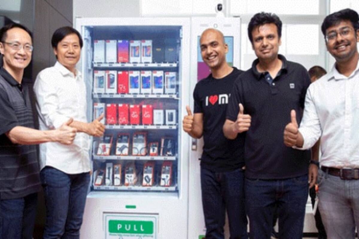 Xiaomi da a conocer su máquina expendedora de móviles