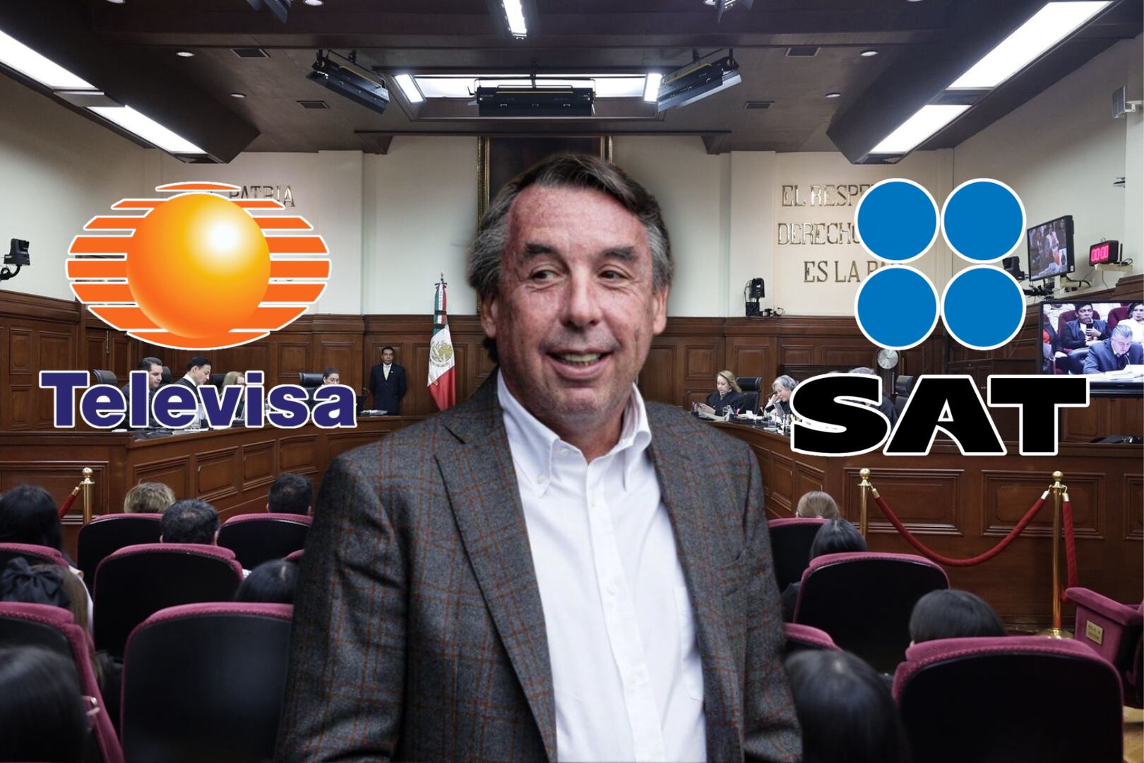 La SCJN aprobó la devolución de impuestos a Televisa tras revisar el caso con Hacienda. Foto: El Universal/Archivo