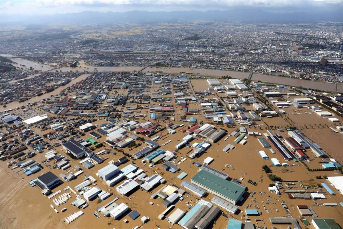 El poderoso tifón "Hagibis" deja al menos 24 muertos 17 desaparecidos en Japón