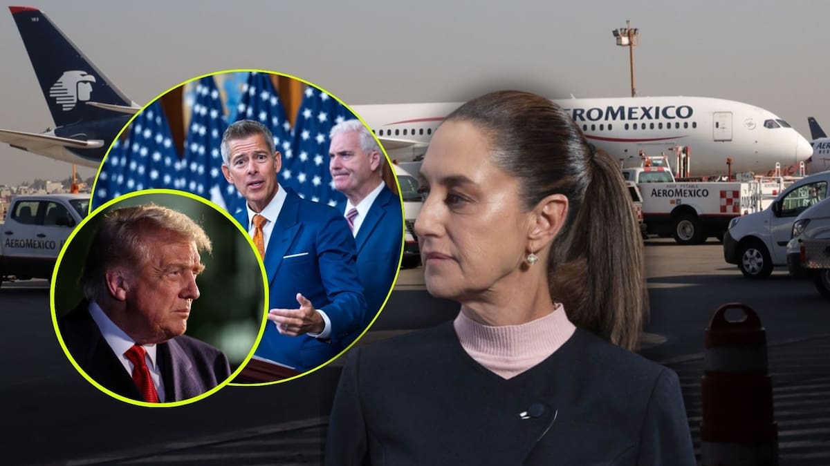 Luego de que EEUU anunciara cancelación de vuelos del AIFA y AICM, ASPA pide al gobierno de Sheinbaum respetar el convenio bilateral aéreo y “defender intereses de la aviación mexicana”