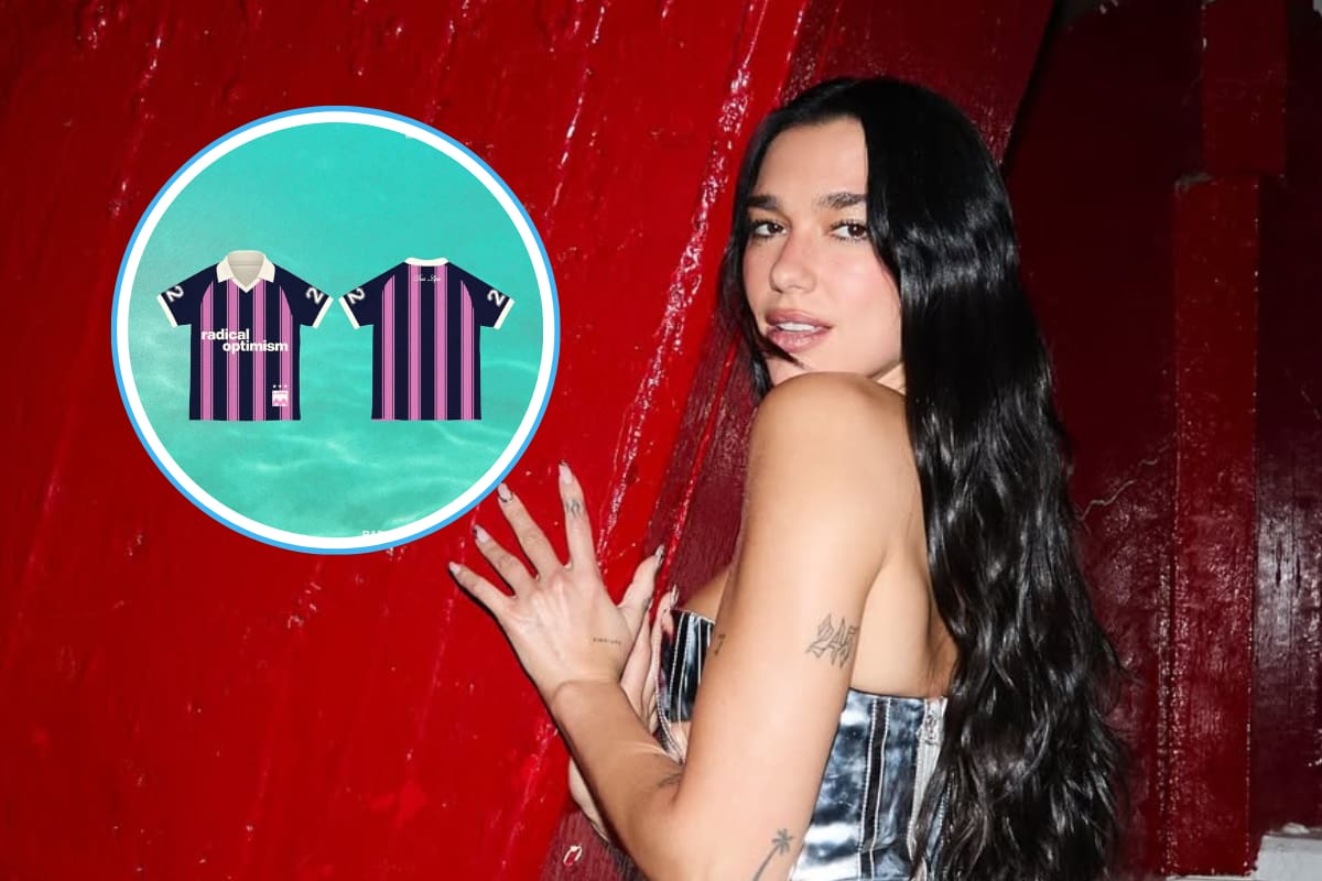 Dua Lipa lanza “jersey oficial” exclusivo para su concierto en CDMX: lo que debes saber