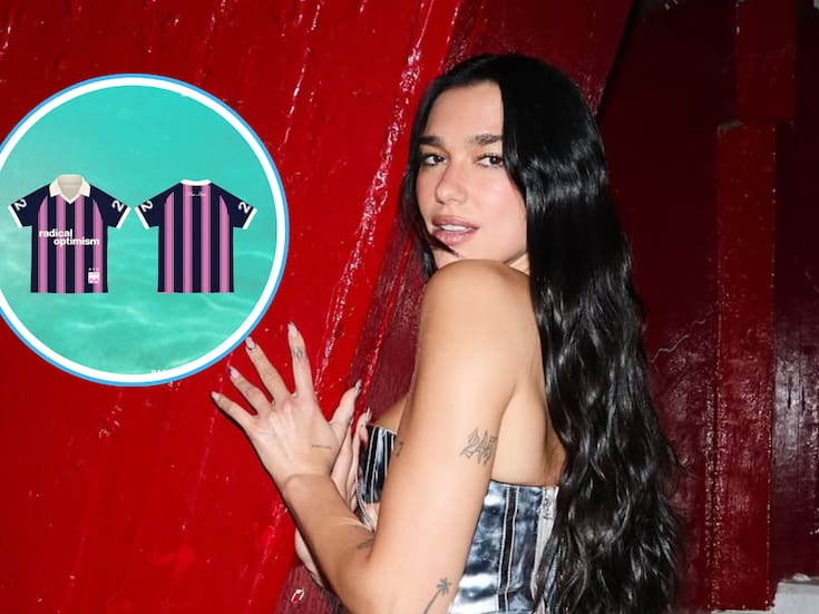 Dua Lipa lanza “jersey oficial” exclusivo para su concierto en CDMX: lo que debes saber