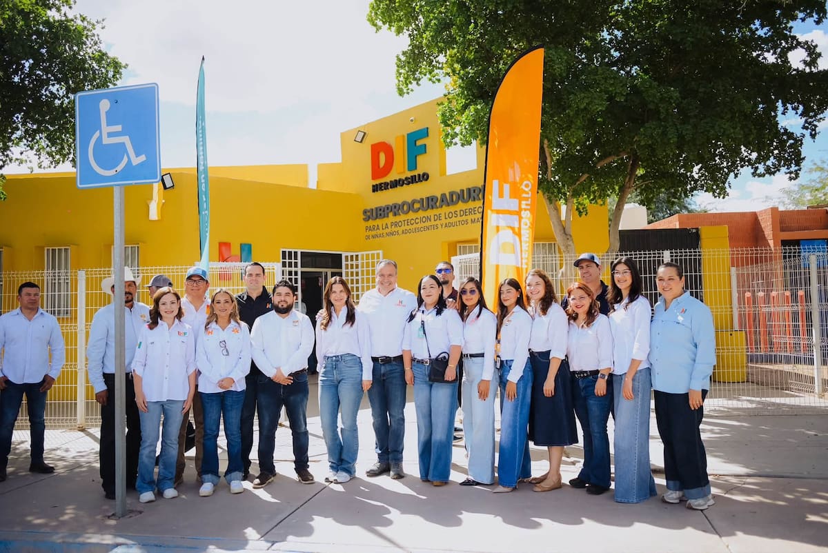 El DIF Hermosillo entregó instalaciones renovadas de rehabilitación y protección familiar en el poblado Miguel Alemán. FOTO: ESPECIAL