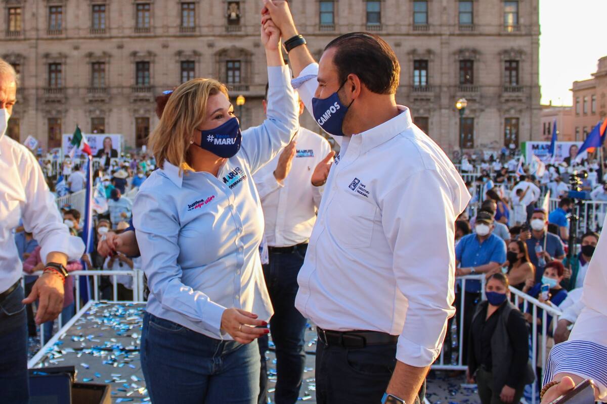 María Eugenia Campos, candidata del PAN-PRD, quiere ser gobernadora para tener fuero: Javier Corral