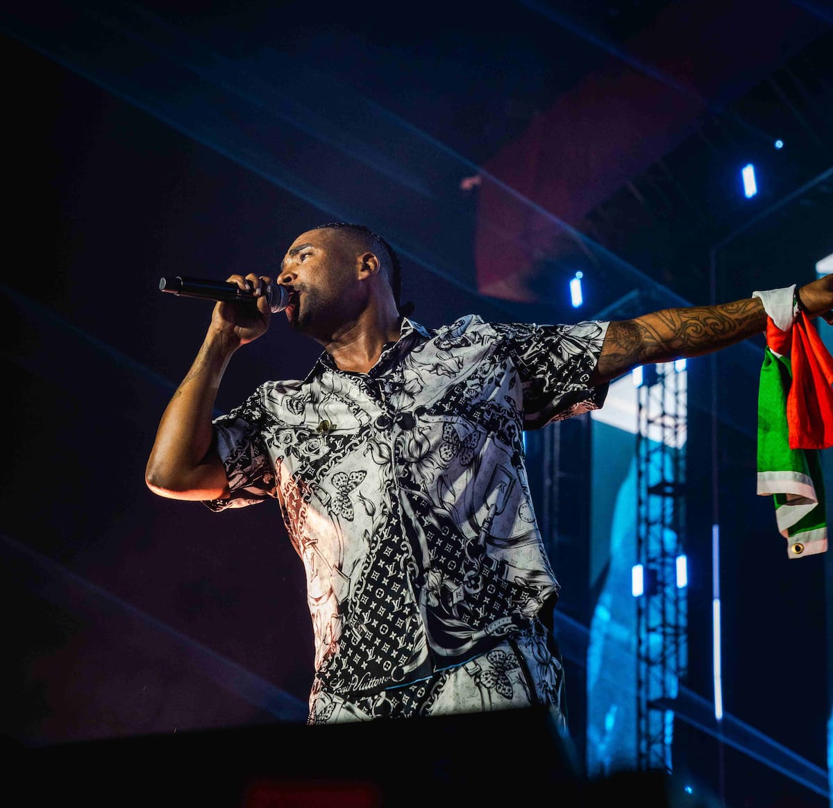 El mar del Pacífico fue testigo de las actuaciones de tres leyendas de la música urbana. Foto: Cortesía