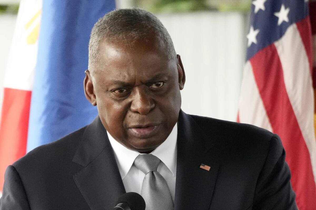 Lloyd Austin, secretario de Defensa de EU. | Crédito: AP