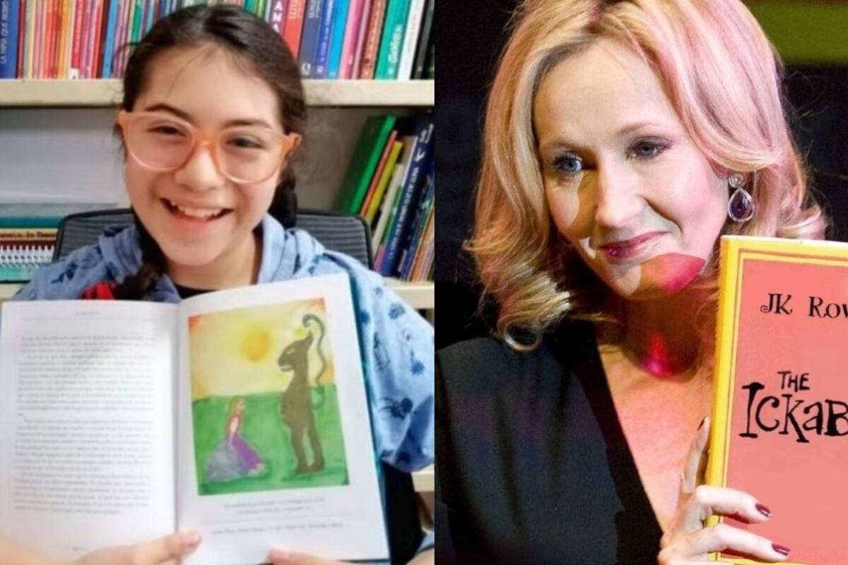 Niña oaxaqueña fue seleccionada para ilustrar cuento de J.K. Rowling