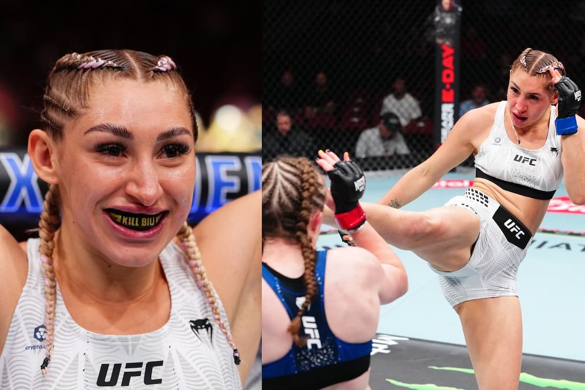 La mexicana Regina Tarín gana en Noche UFC: vence a JJ Aldrich y mantiene su récord perfecto de 9-0