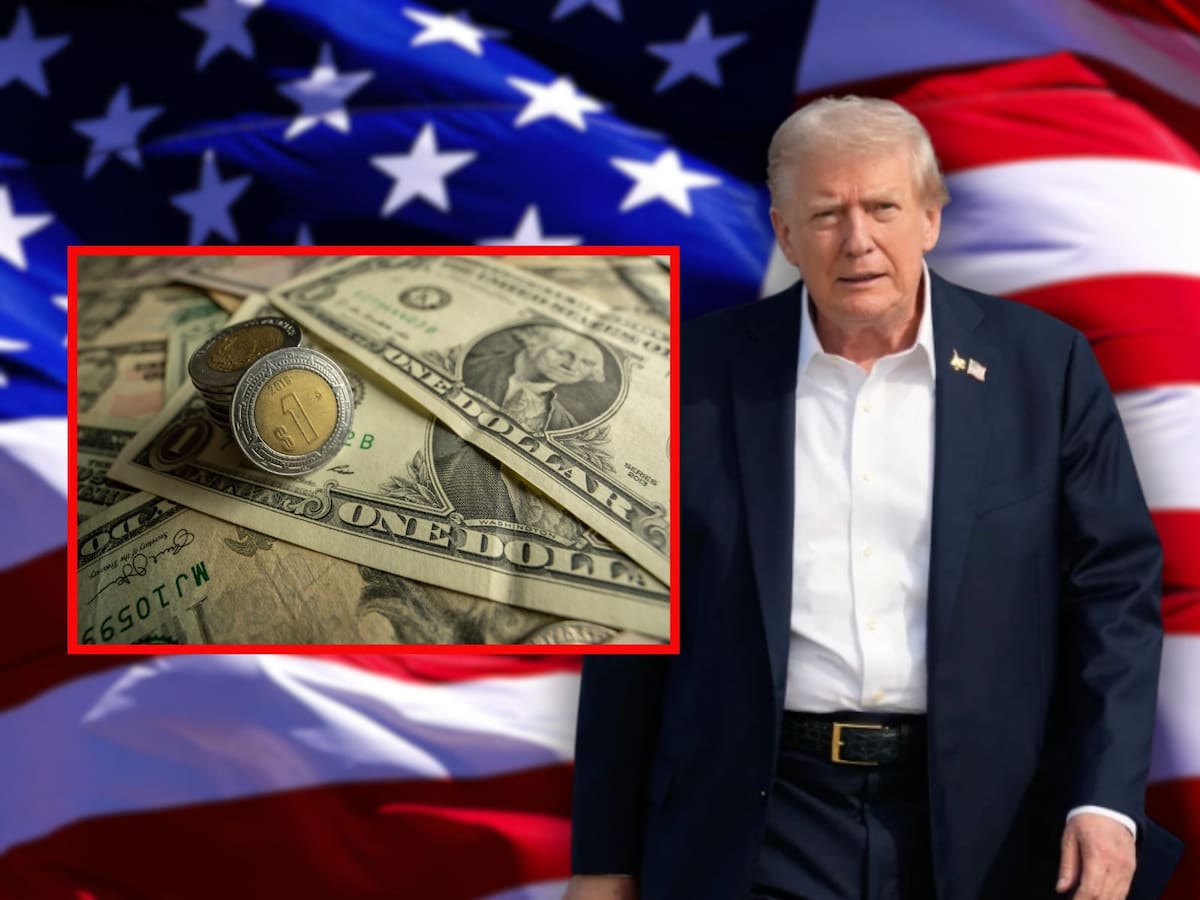 Dólar vs Peso mexicano: ¿En cuánto cotiza el tipo de cambio hoy? | Crédito: AP/Canva