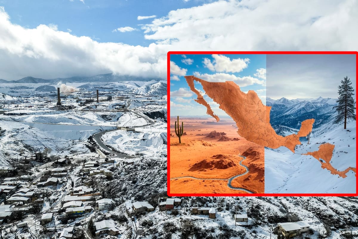 Estados que se estarán “congelando” con mínimas de hasta -5°C, según el Servicio Meteorológico Nacional
