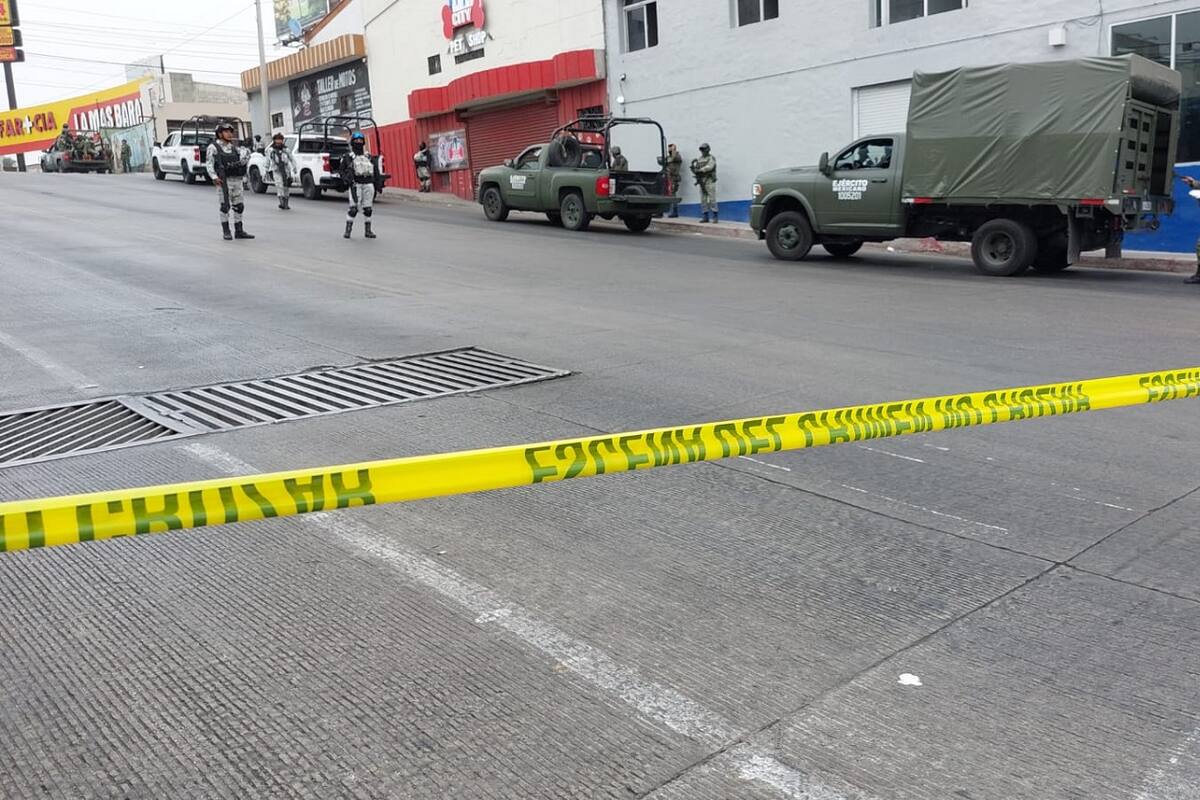 Guardia Nacional y Ejército resguardan calles alrededor de la Cruz Roja