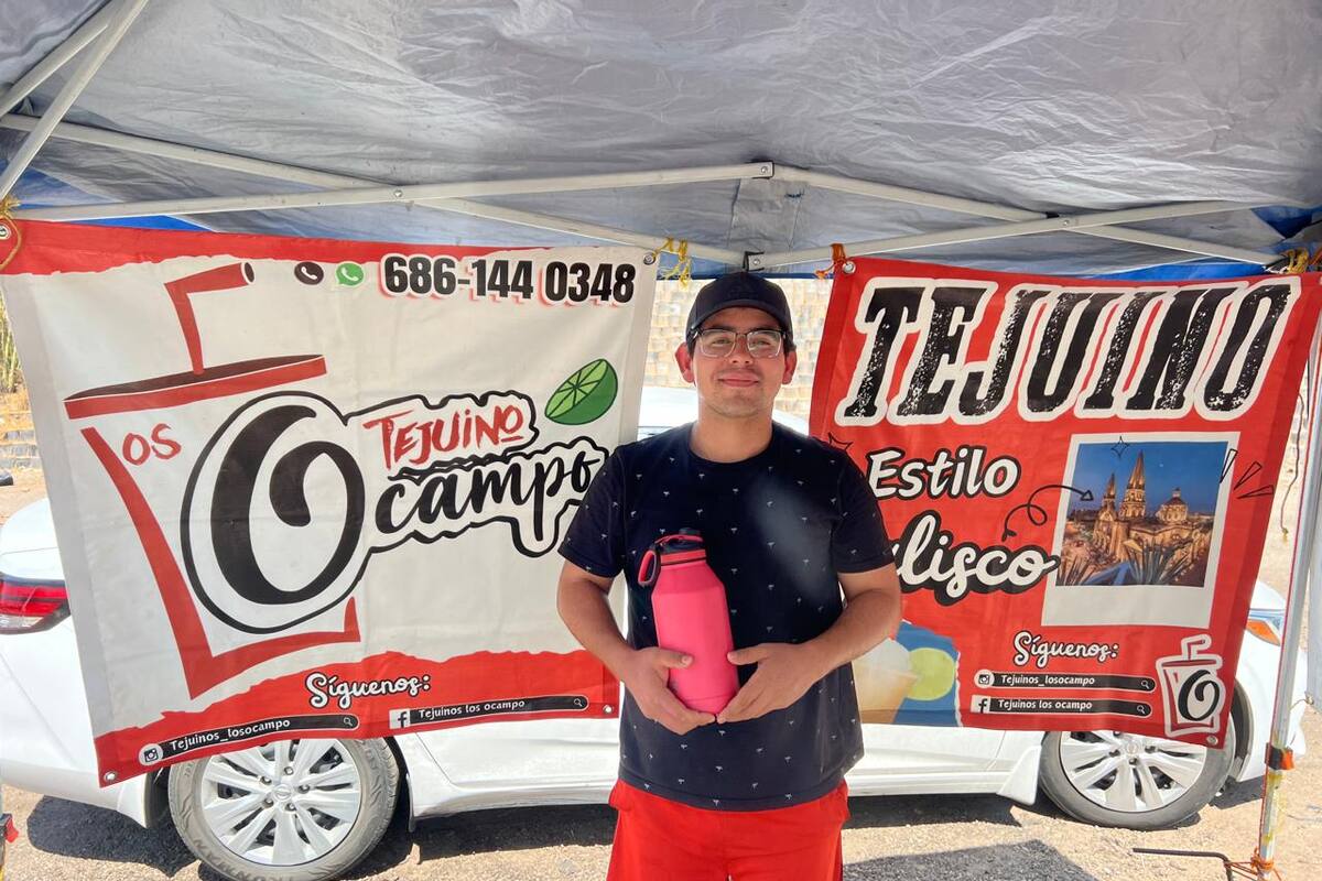 Vendedores a la intemperie buscan cómo mantenerse hidratados