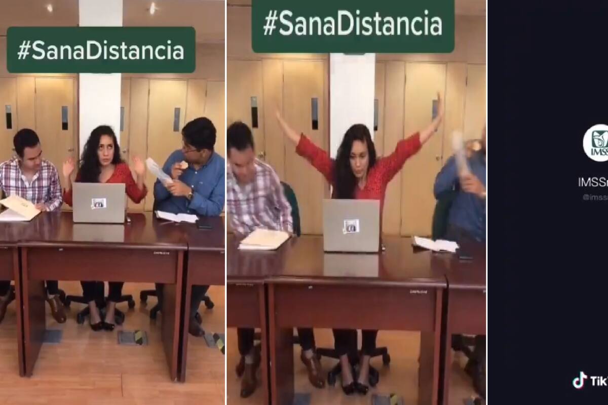 IMSS se interna en Tik Tok y lanza el Susana Distancia Challenge