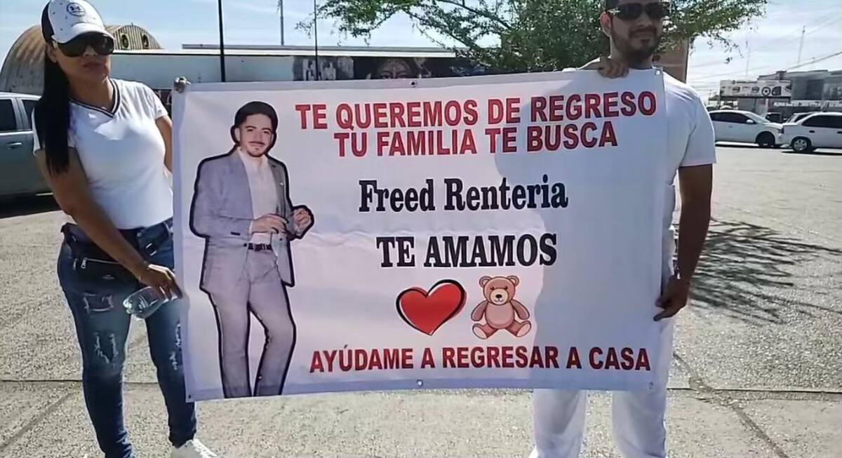 Madre desesperada ruega por el regreso seguro de su hijo desaparecido