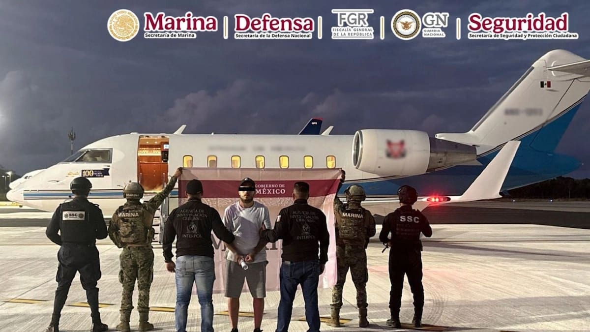 La Marina y la FGR capturaron en Quintana Roo al líder de los Hells Angels buscado por Interpol; el Gobierno confirmó que el fugitivo canadiense Denis Ivziku operaba una red internacional de tráfico de armas y drogas desde el municipio de Benito Juárez tras huir de la justicia en tres países