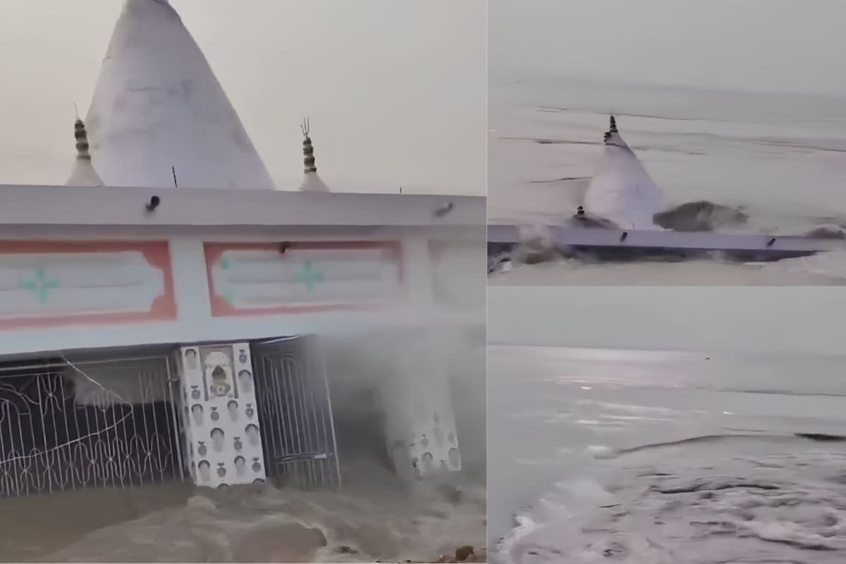 VIDEO: Un templo de Shiva de casi 150 años es “tragado” por el río Ganges en India; así ocurrió