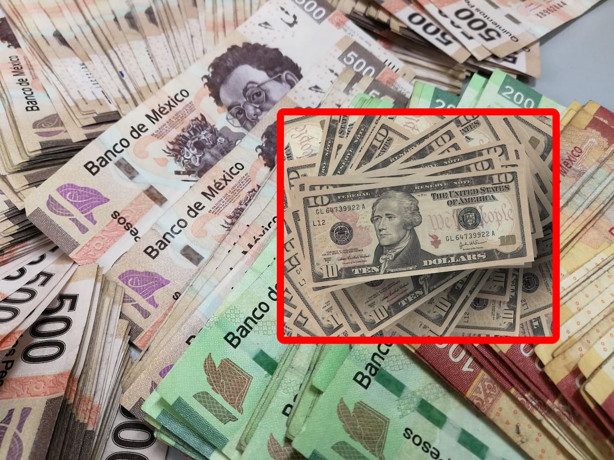 Tanto el peso mexicano como el dólar cotizan a la baja este 14 de abril del 2025.