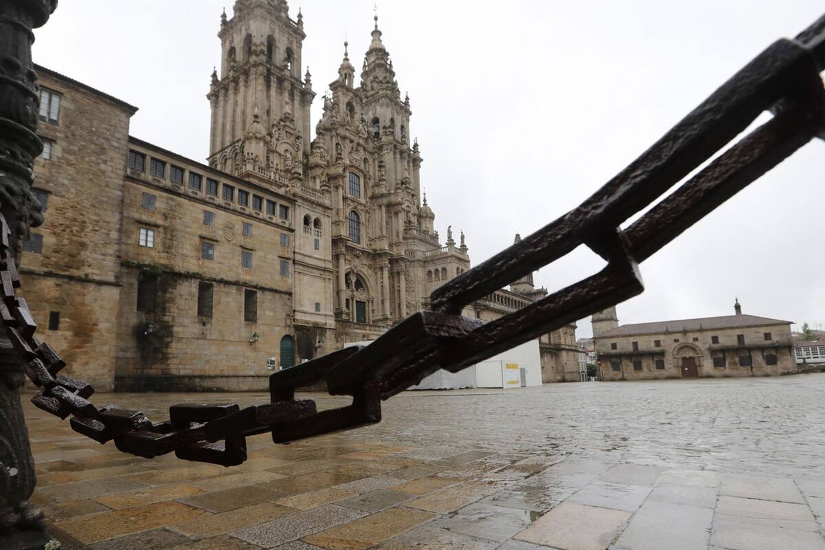 Se queda sin peregrinos Camino de Santiago