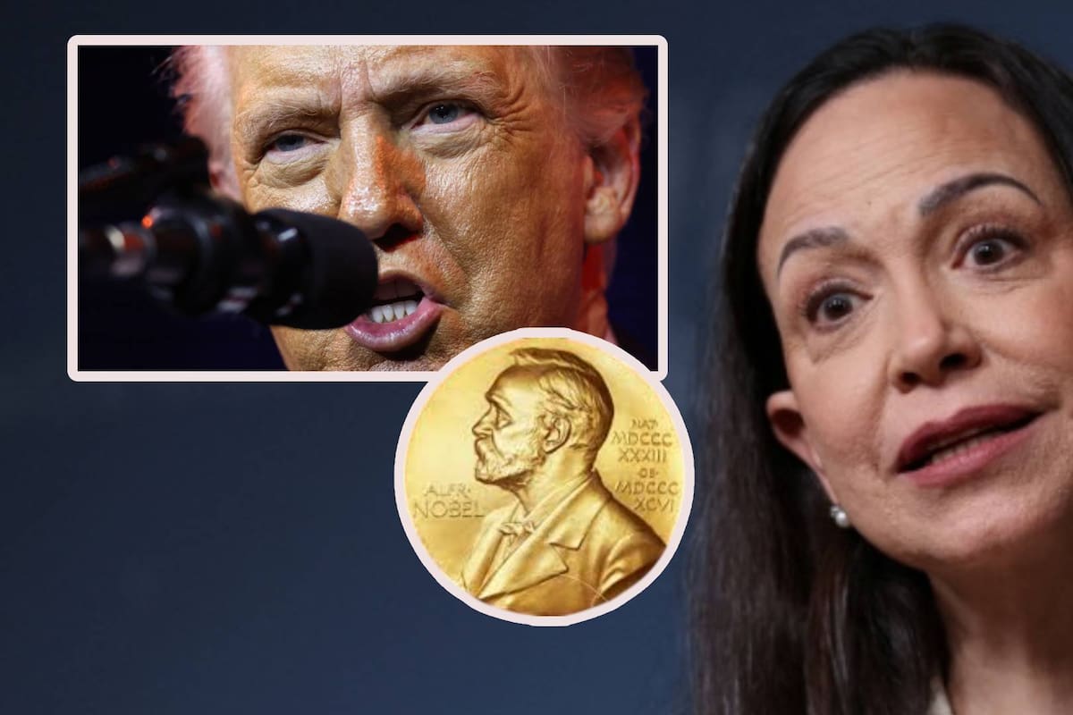“No se puede compartir el Nobel de la Paz”, aclara la institución luego que María Corina Machado afirmara que deseaba compartirlo con Donald Trump