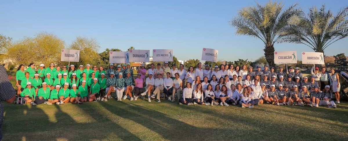 Golfistas de siete delegaciones se preparan para competir en Hermosillo.
