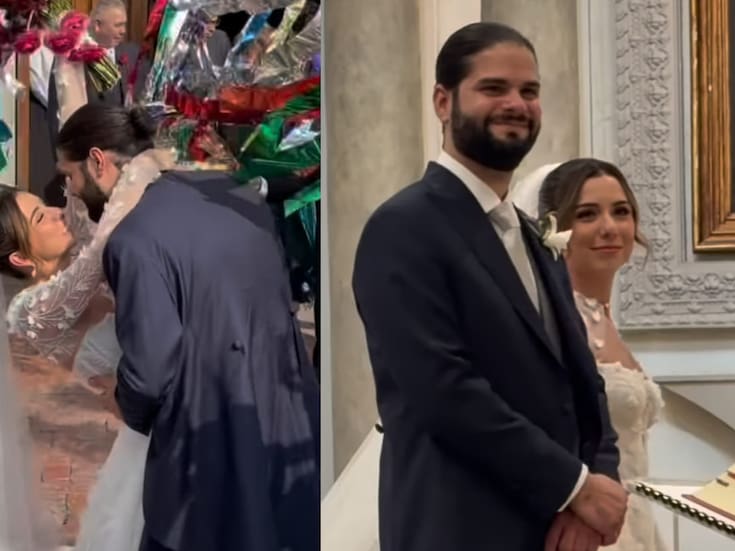 Farid Dieck y Jessica Fernández se casan por la iglesia: así fue la ceremonia tras su boda civil (VIDEO)