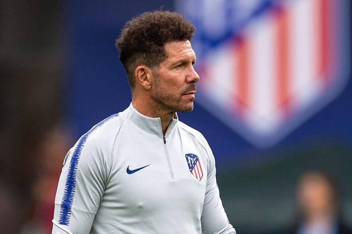Para el "Cholo" Simeone es difícil ver el Wanda Metropolitano sin aficionados
