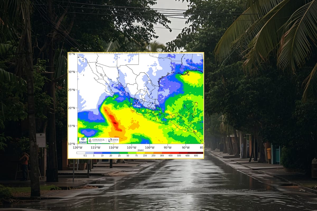 SMN advierte por lluvias peligrosas, vientos fuertes y temperaturas extremas para este viernes