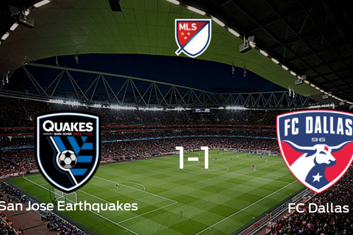 Reparto de puntos entre San Jose Earthquakes y FC Dallas (1-1)