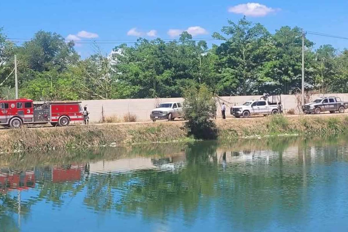 Encuentran cadáver flotando en el Canal Bajo del Valle Yaqui