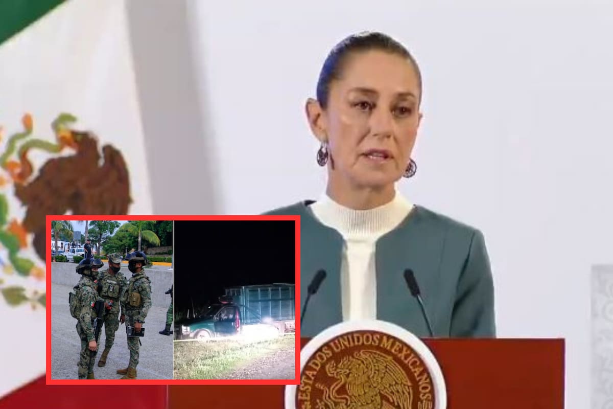 Sheinbaum: Elementos del Ejército que dispararon a migrantes en Chiapas ya están detenidos; la FGR investiga