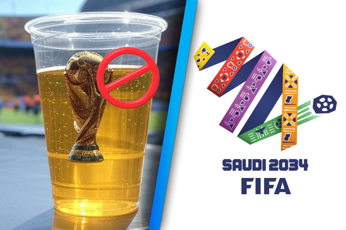 ¡Sin chelas! Copa Mundial de Arabia Saudita 2034 prohibirá la venta de alcohol