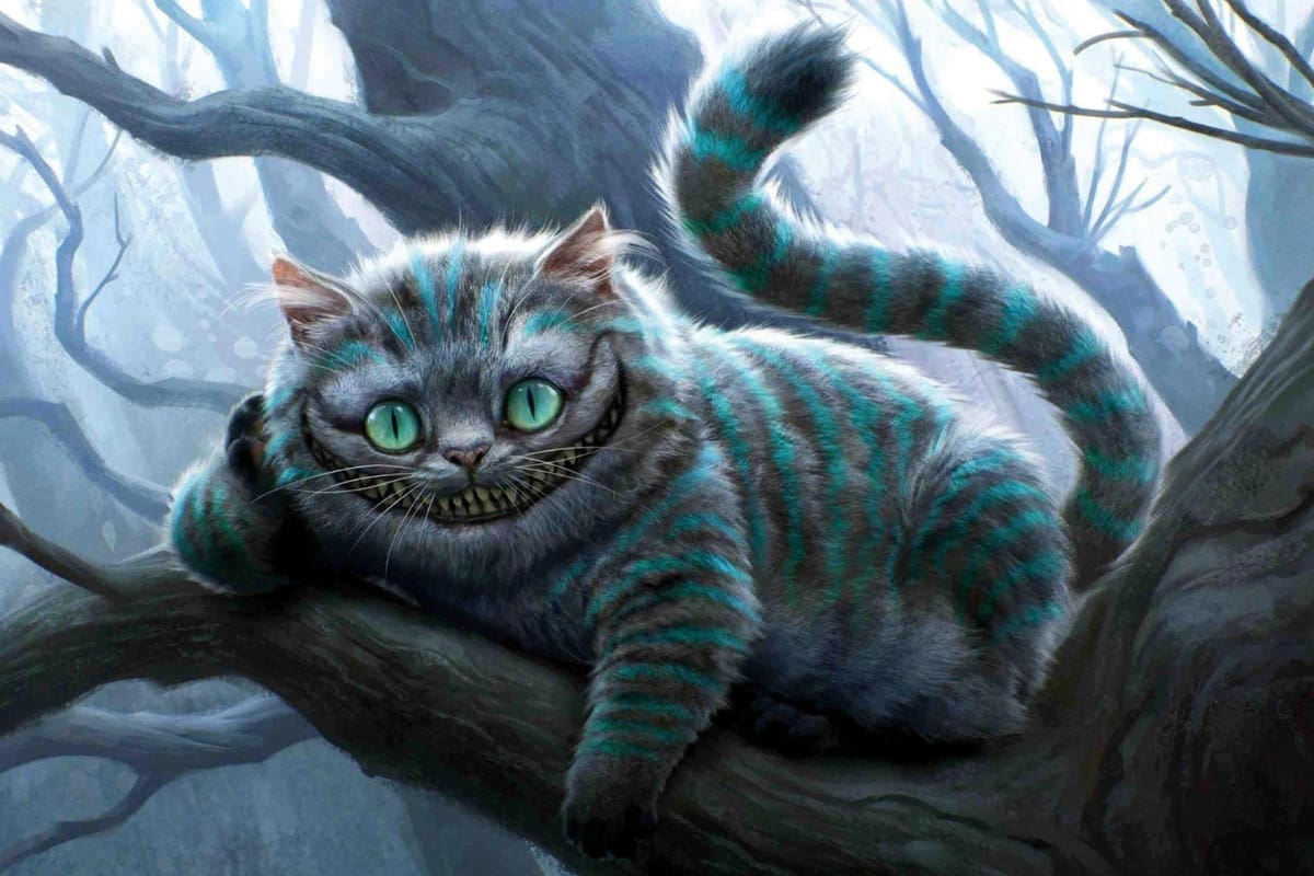El gato Cheshire de Alicia en el País de las Maravillas cobra vida gracias a la IA