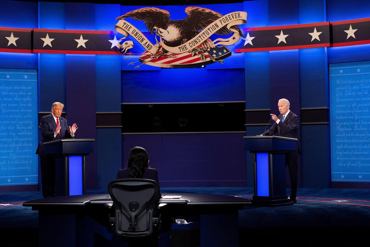 Chocan Biden y Trump por migración en debate