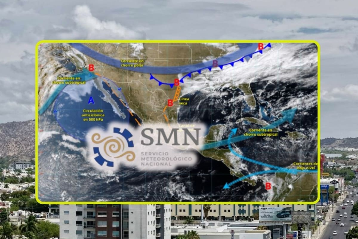 Circulación anticiclónica y onda de calor “sofocarán” estas ciudades viernes y sábado con temperaturas de hasta 45°C, rachas de viento de 60 km/h; SMN advierte por lluvias aisladas y heladas de madrugada en estas zonas