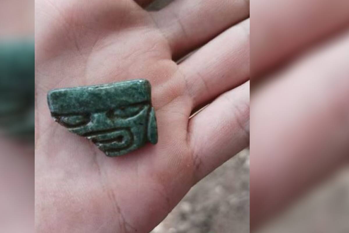 AMLO comparte posible hallazgo prehispánico durante supervisión de los avances del Tren Maya
