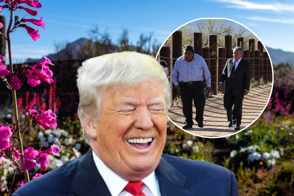 Estados Unidos ignoró a la Nación Tohono O’odham y retomó la construcción del muro entre México y Arizona a pesar de protestas